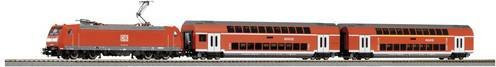 Piko PSCwlan S-Set BR 146 mit 2 Dosto, Modellfahrzeug, 1:87 (Spur H0) - Bild 1
