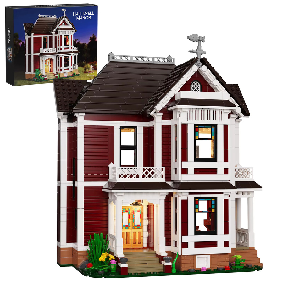 BuildMoc Halliwell Manor Charmed Bausteine-Set, Haus-Modellbausatz - Bild 7
