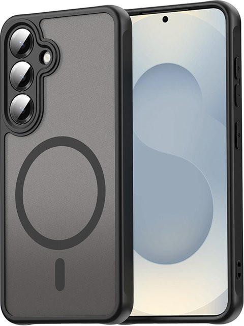 Techsuit HaloFrost II MagSafe-Hülle für Samsung Galaxy S25 FE, Schwarz - Bild 1