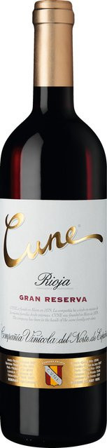 Cune Rioja Gran Reserva, Tempranillo, trocken, 2018, Rotwein, 0,75 l - Bild 1