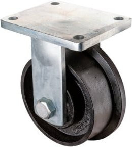 BS Schwerlastrolle RR110.C65.203 aus Kunststoff in Silber - Bild 1
