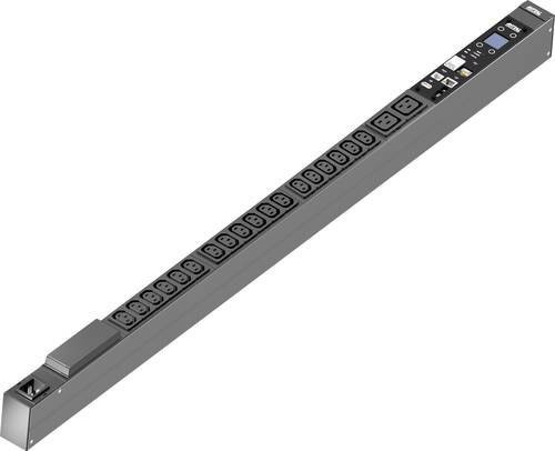 Rittal Rack-Stromverteilung DK 7979.418 in Grau mit IEC C13, IEC C19, IEC C20 und Ethernet/LAN - Bild 1