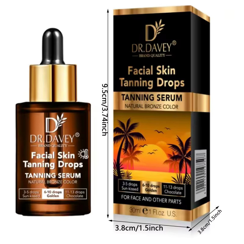 DR.DAVEY's Unisex-Bräunungsserum, 2 x 30 ml - Bild 4