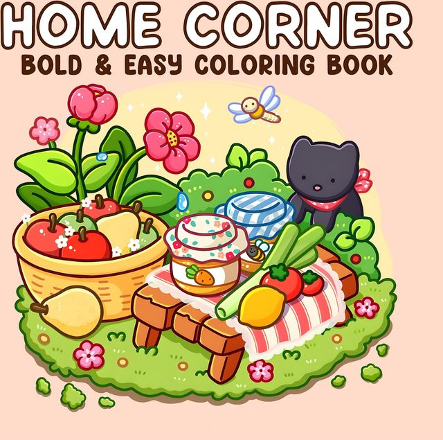 HOME CORNER Malbuch, Erwachsene, Bunt / Mehrfarbig - Bild 1