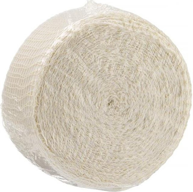 Hendi Fleischnetz zum Räuchern von Fleisch, Weiß, Breite: 16 cm, Länge: 50 m - Bild 1