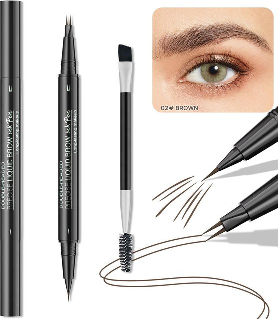 OTRESS Augenbrauenstift 2-in-1, braun - Bild 1