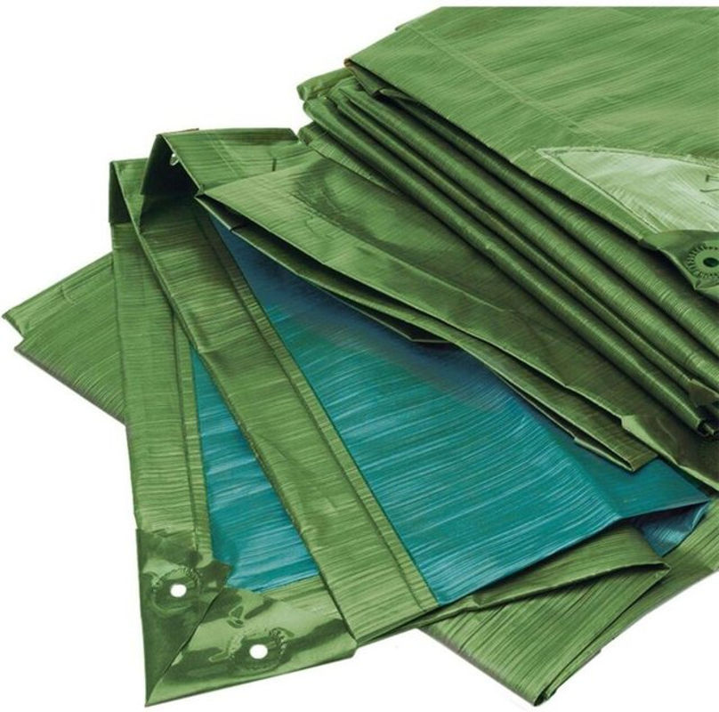 RAINEXO Abdeckplane aus PE, 150g/qm, B: 300 cm, T: 200 cm, Farbe: grün/blau - Bild 2