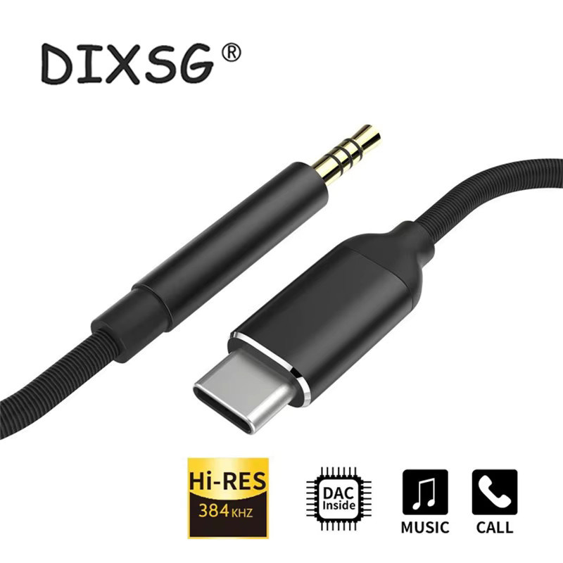 Samsung USB Typ C auf 3,5 mm Aux-Audiokabel Adapter in Schwarz für Headsets, Lautsprecher und Kopfhörer - Bild 2