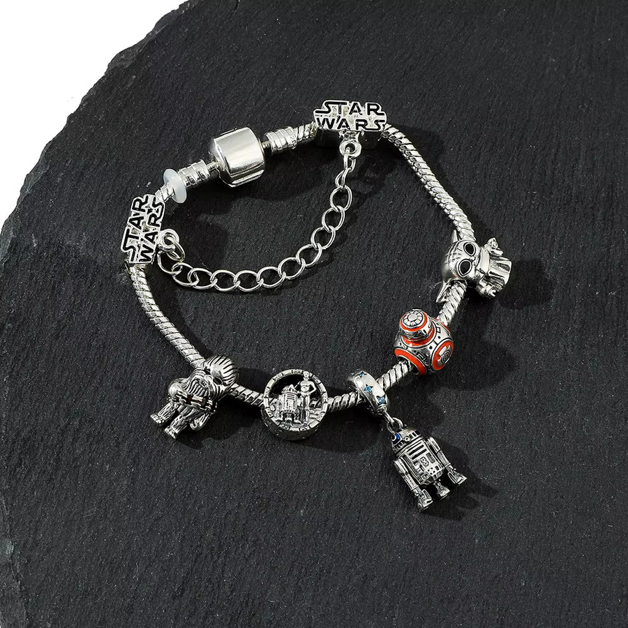 Star Wars Charm-Armband, Silber, Unisex - Bild 2