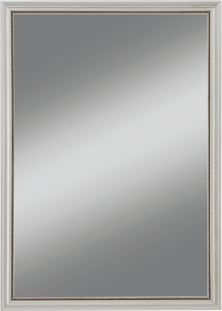 Jokey Kristall-Form Rahmenspiegel Montana in Silber, Rechteckig, B: 50 cm, H: 70 cm - Bild 1