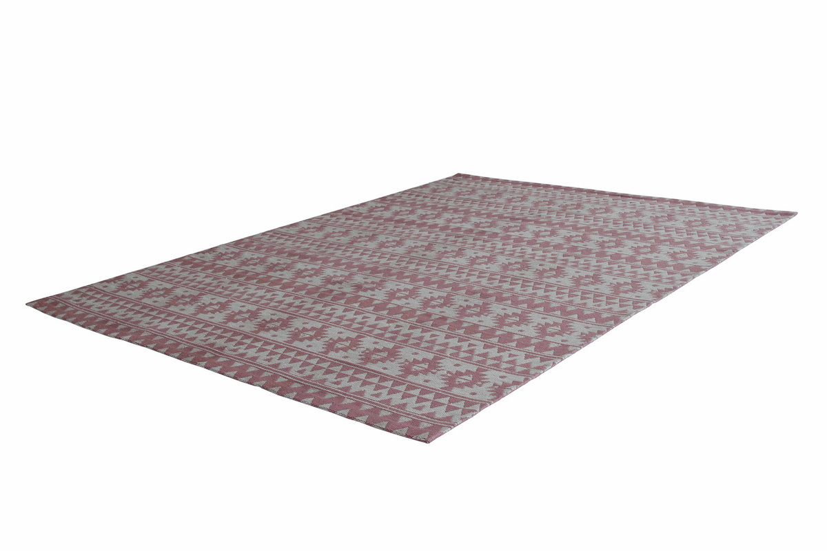 Kayoom Flachgewebeteppich Sunny 210 Pink, rechteckig, B/L: 80 x 150 cm - Bild 1
