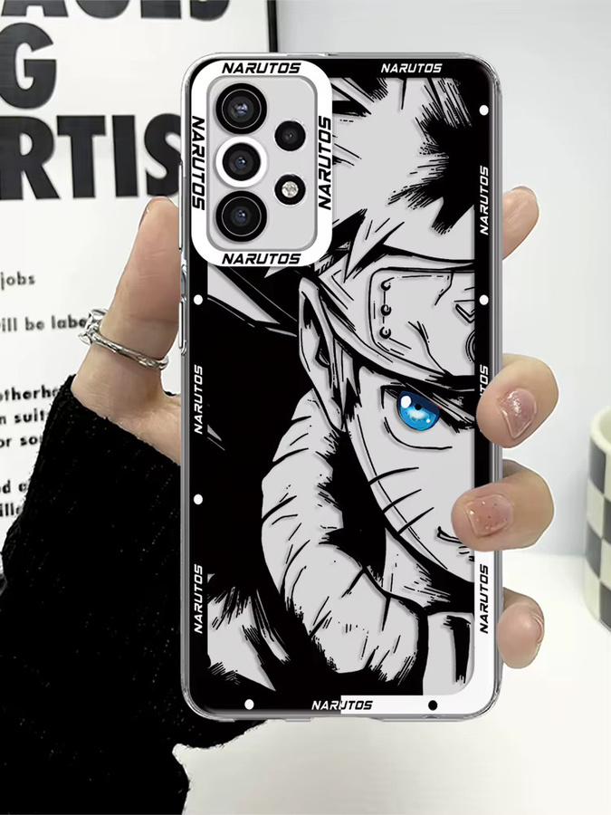 Weiche Handyhülle im Anime Naruto Design für Samsung Galaxy S24 S23 S22 S21 S20 S10 Note 20 Ultra Multicolor - Bild 4