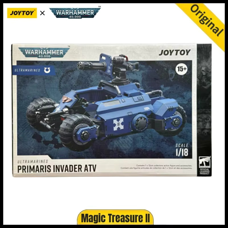 JOYTOY Warhammer 40,000 Ultramarines Primaris Invader All-Terrain Vehicle (ATV), Modellspielzeug, ab 15 Jahren - Bild 2