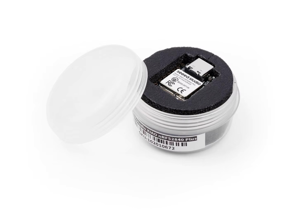 Seeed Studio XIAO nRF52840 Sense Plus Bluetooth-fähiges Entwicklungsboard in Schwarz - Bild 2