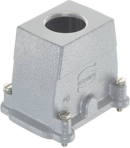 Harting Tüllengehäuse 19390100427 in Silber und Grau aus Aluminium - Bild 1