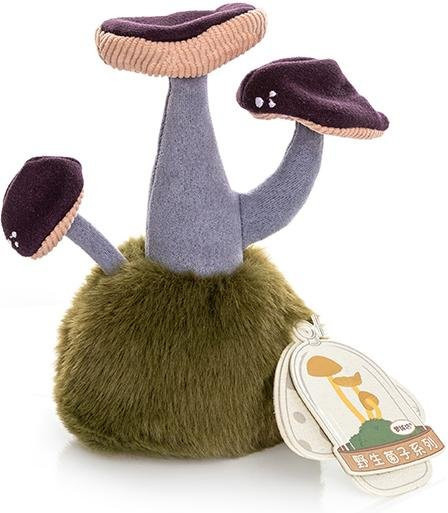 Yiran toy Wildpilz Plüschtier, Samtfußrübling, 14cm, ab 14 Jahren - Bild 1