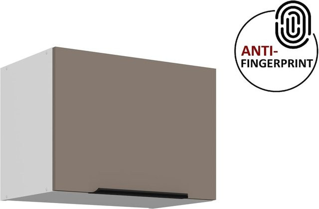 Küchen Hängeschrank ARIA Sandgrau matt mit Anti-Fingerprint-Oberfläche Breite: 50 cm, Höhe: 36 cm, Tiefe: 36 cm - Bild 1