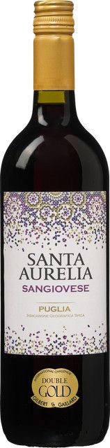 Santa Aurelia Rotwein Sangiovese, Italien, 0,75 l - Bild 1