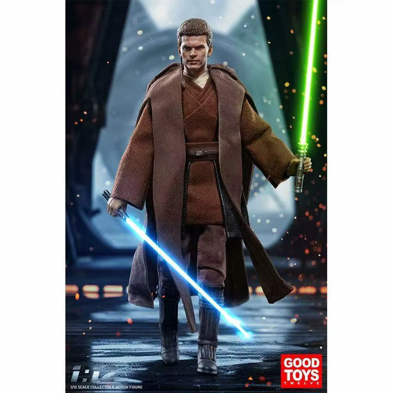 Bandai Star Wars Anakin Skywalker Actionfigur, 1/12, bewegliche Puppe - Bild 1