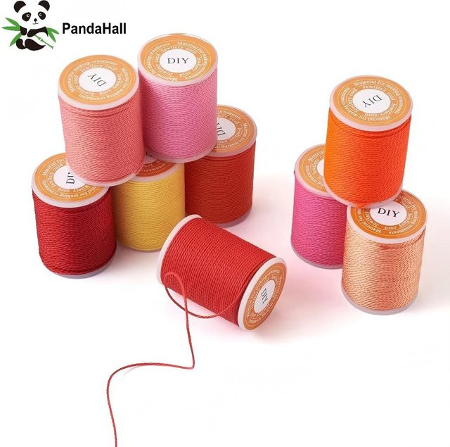 PandaHall Gewachste Polyesterkordel, Unisex - Bild 1