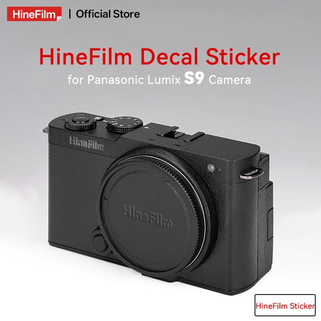 Panasonic Lumix S9 Schutzfolie Premium Kamera-Aufkleber in Schwarz und Multicolour - Bild 1
