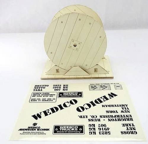WEDICO-models 2306-W Kabeltrommel aus Holz - Bild 1