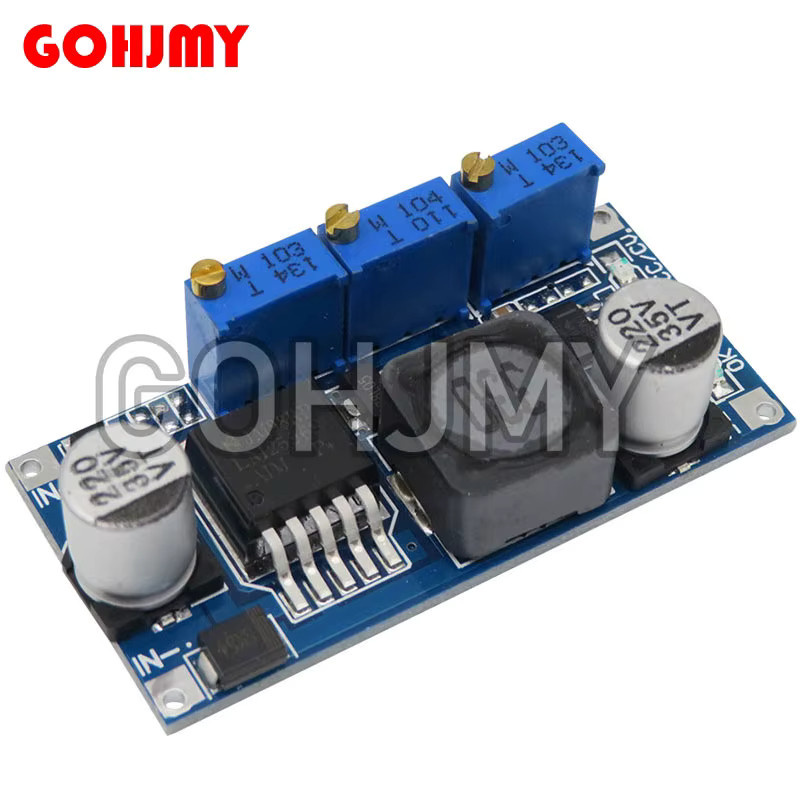 GOHJMY LM2596 DC-DC Step-Down Modul einstellbare CC/CV Stromversorgung in Blau - Bild 2