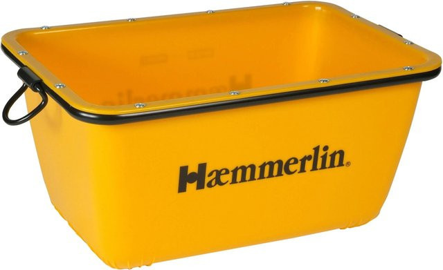Haemmerlin Mörtelkübel Gelb mit 200 Litern Fassungsvermögen für Bauböcke mit Winde - Bild 1
