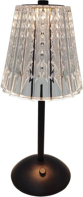 POCOline LED-Tischleuchte Raja in Schwarz, dimmbar mit Touch-Funktion, B/H/T: 13 x 29 x 13 cm - Bild 1