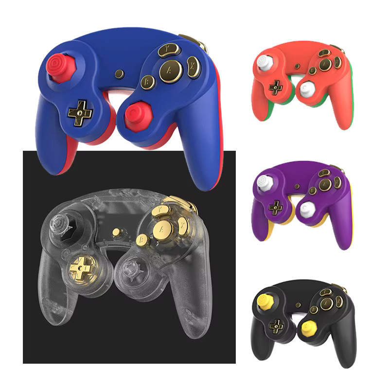 DATA FROG Ersatzgehäuse für klassische Retro-Konsolen-Controller mit Tasten, Multicolor - Bild 4