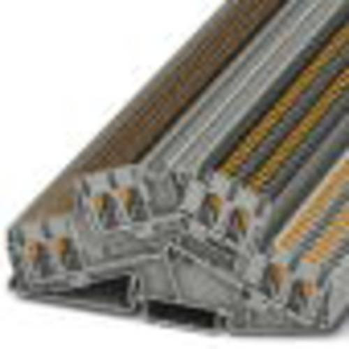 Phoenix Contact 3210612 Doppelstockklemme Zugfeder Grau 5,2 mm 50 Stück - Bild 1