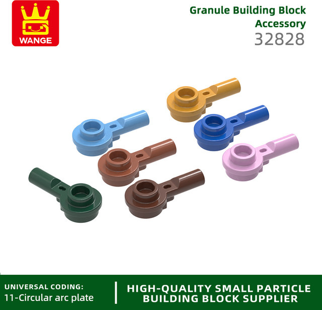 500-teiliges Set 1x1 Runde Platte mit Bar Bausteine Zubehör - Bild 1