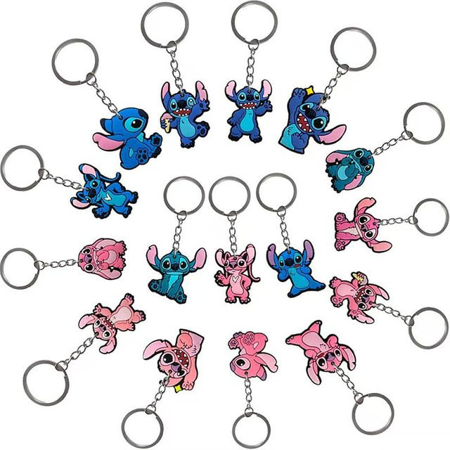 Bandai Schlüsselanhänger Stitch Cartoon, Unisex - Bild 1