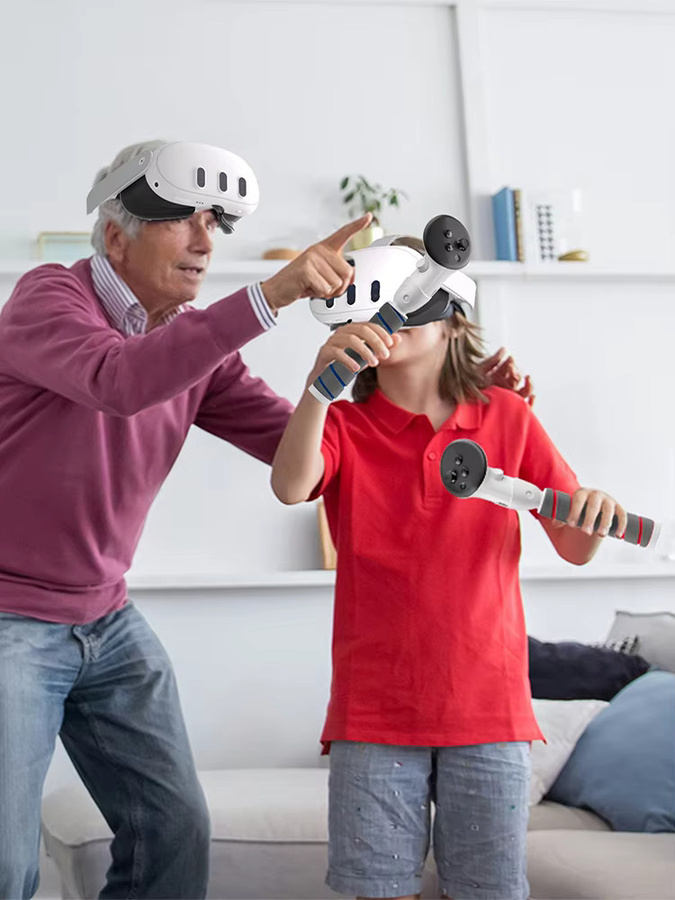 ALLOYSEED VR-Griffaufsätze als Controller-Erweiterung für Meta Quest 3S und Quest 3 - Bild 4