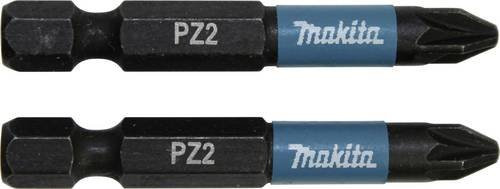 Makita B-63753 Kreuzschlitz-Bit PZ 2 aus Stahl, Schwarz, 2 Stück - Bild 1