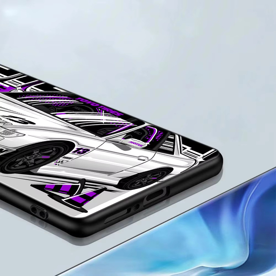 Tokyo JDM Drift Sportwagen Handyhülle für Xiaomi Mi POCO Modelle in Multicolour - Bild 4