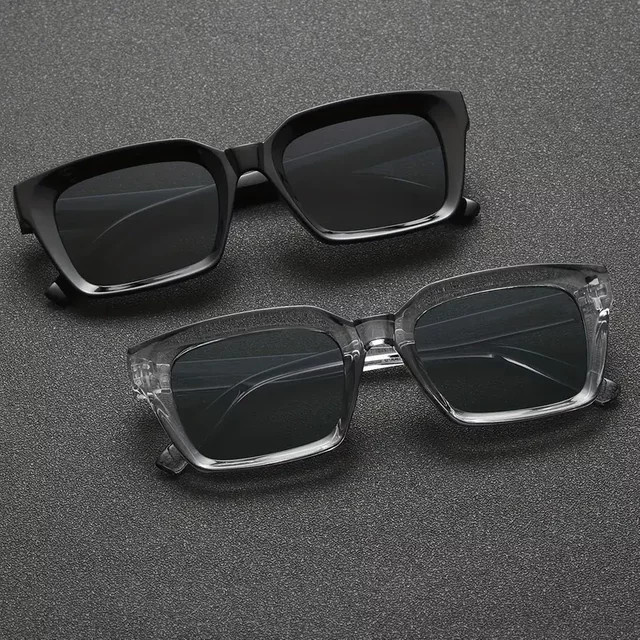 FEYE Sonnenbrille Square, Herren, Vollrand, Kunststoff, Schwarz Grau - Bild 1