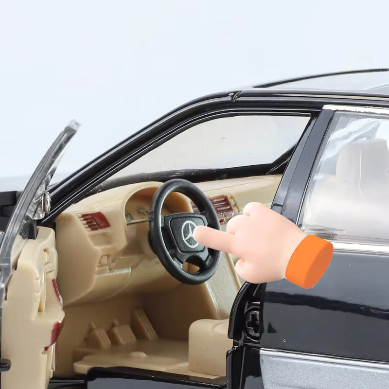 Welly Mercedes Benz W140 S320, Modellauto, 1:24, Metall, mit Licht und Sound - Bild 3
