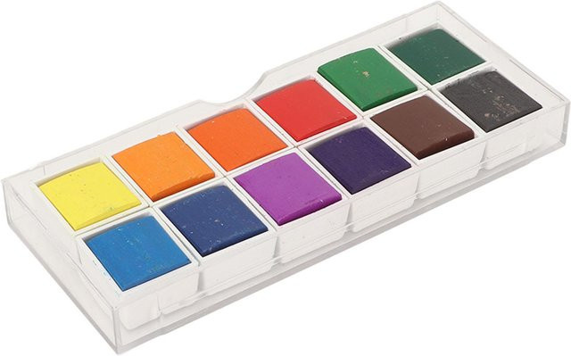 GoolRC Aquarellfarbset mit 12 leuchtenden Farben in Grau und Multicolour - Bild 1