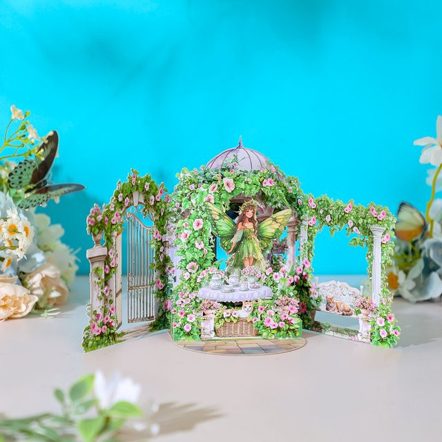 Opjoys 3D-Pop-Up-Karte im Zauberer von Oz-Stil, Mehrfarbig - Bild 1