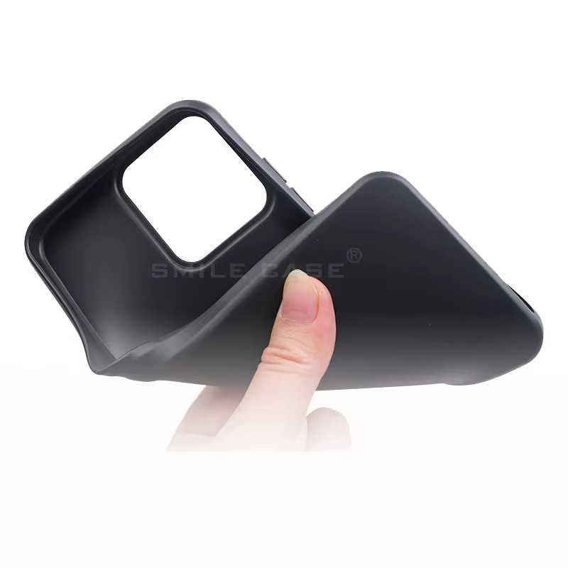 Schwarze Silikon Schutzhülle für ZTE Axon 50 Lite (6,6 Zoll) - Bild 2