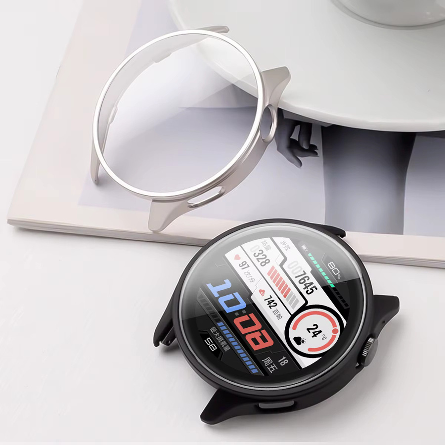 CAOWTAN Schutzhülle für Huawei Watch GT Runner 2, Schwarz - Bild 2
