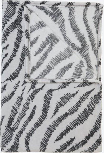 NKD XL Wohndecke aus 100% Polyester in Weiß, B x T: 150 x 200 cm - Bild 1