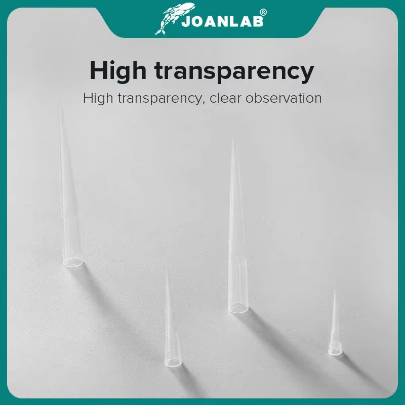 JOANLAB Universal Pipettenspitzen aus Kunststoff, transparent, für Volumina von 10ul bis 10ml - Bild 2