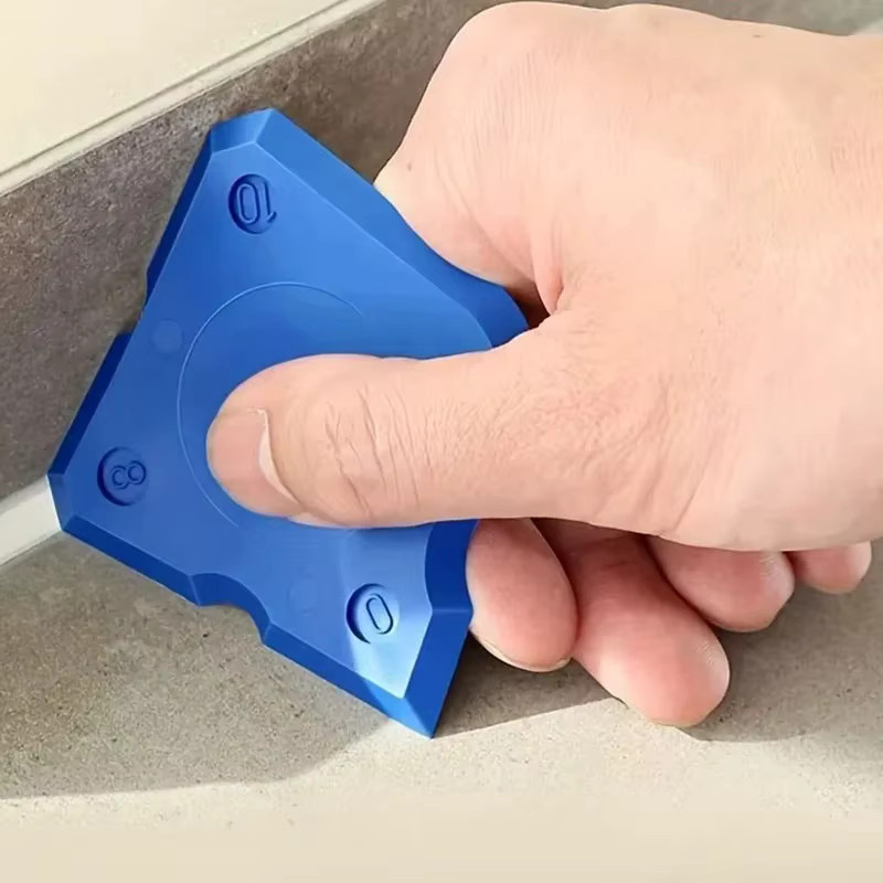 4-teiliges Silikon-Dichtungswerkzeugset in Blau zur professionellen Verteilung von Dichtmitteln - Bild 1