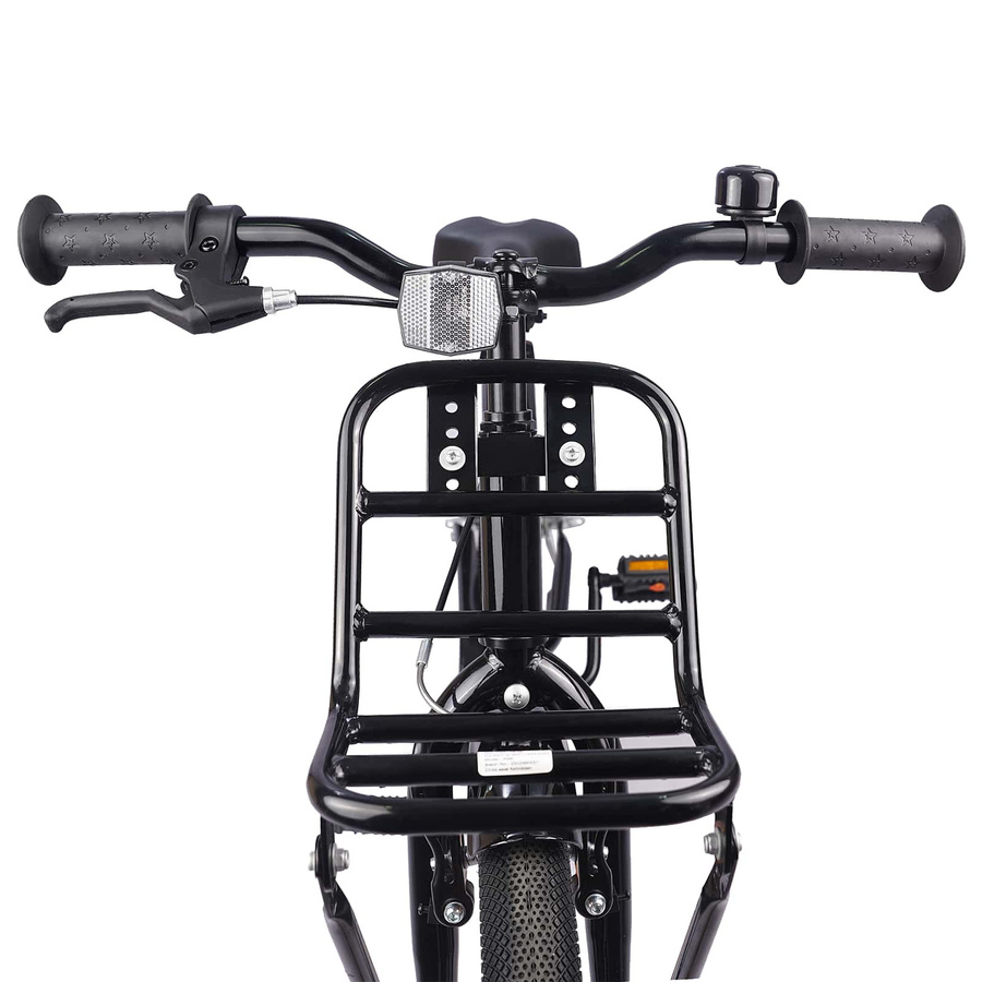 vidaXL Kinderfahrrad 18 Zoll Orange Schwarz - Bild 3