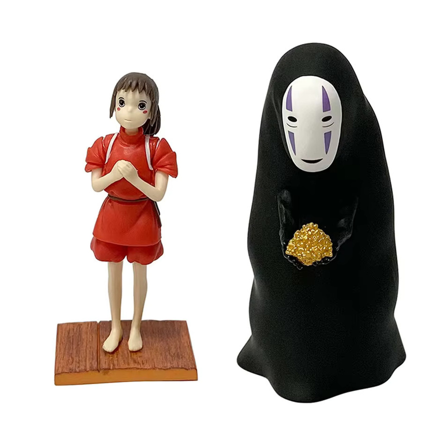 Bandai Spirited Away Gesichtsloser Mann, PVC-Actionfiguren-Set - Bild 2