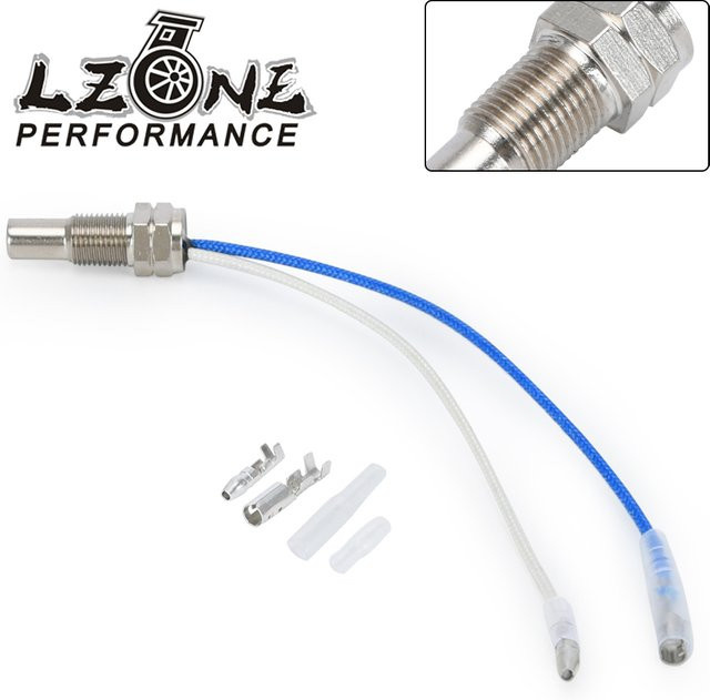 LZONE Wassertemperatur und Öltemperatursensor in Silber mit 1/8 NPT Anschluss für Auto Gauge und Auto Meter - Bild 1