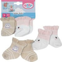 BABY born Socken mit Schaf-Design, 2 Paar Puppenzubehör von Zapf Creation - Bild 1