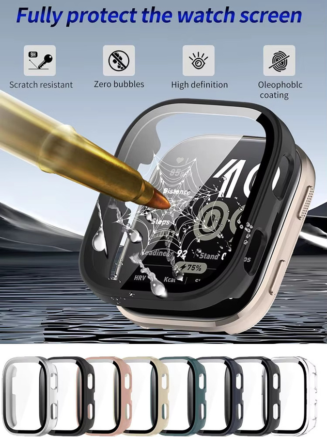 Displayschutzfolie für Amazfit Bip 6, Schwarz, Unisex - Bild 7